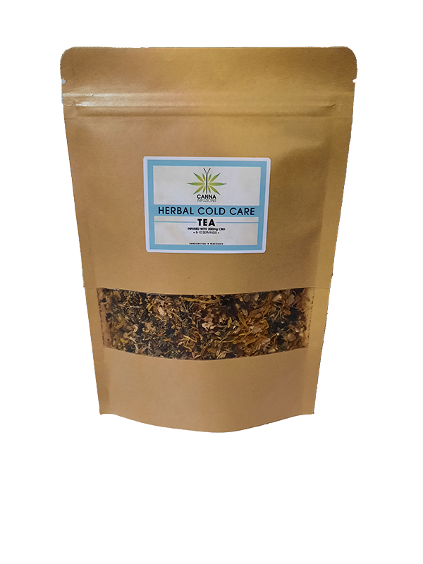 Herbal Cold Care Artisan Hemp Flower Tea - Waukesha Wellness CBD